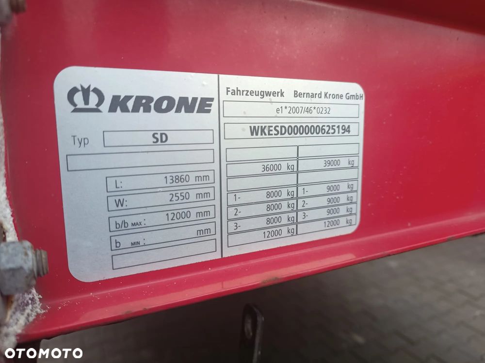 Krone SD - 8