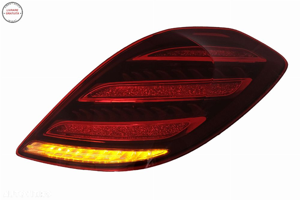 Kit Exterior Complet Mercedes S-Class W221 (2005-2013) Conversie Completa la W222 - livrare gratuita - 17
