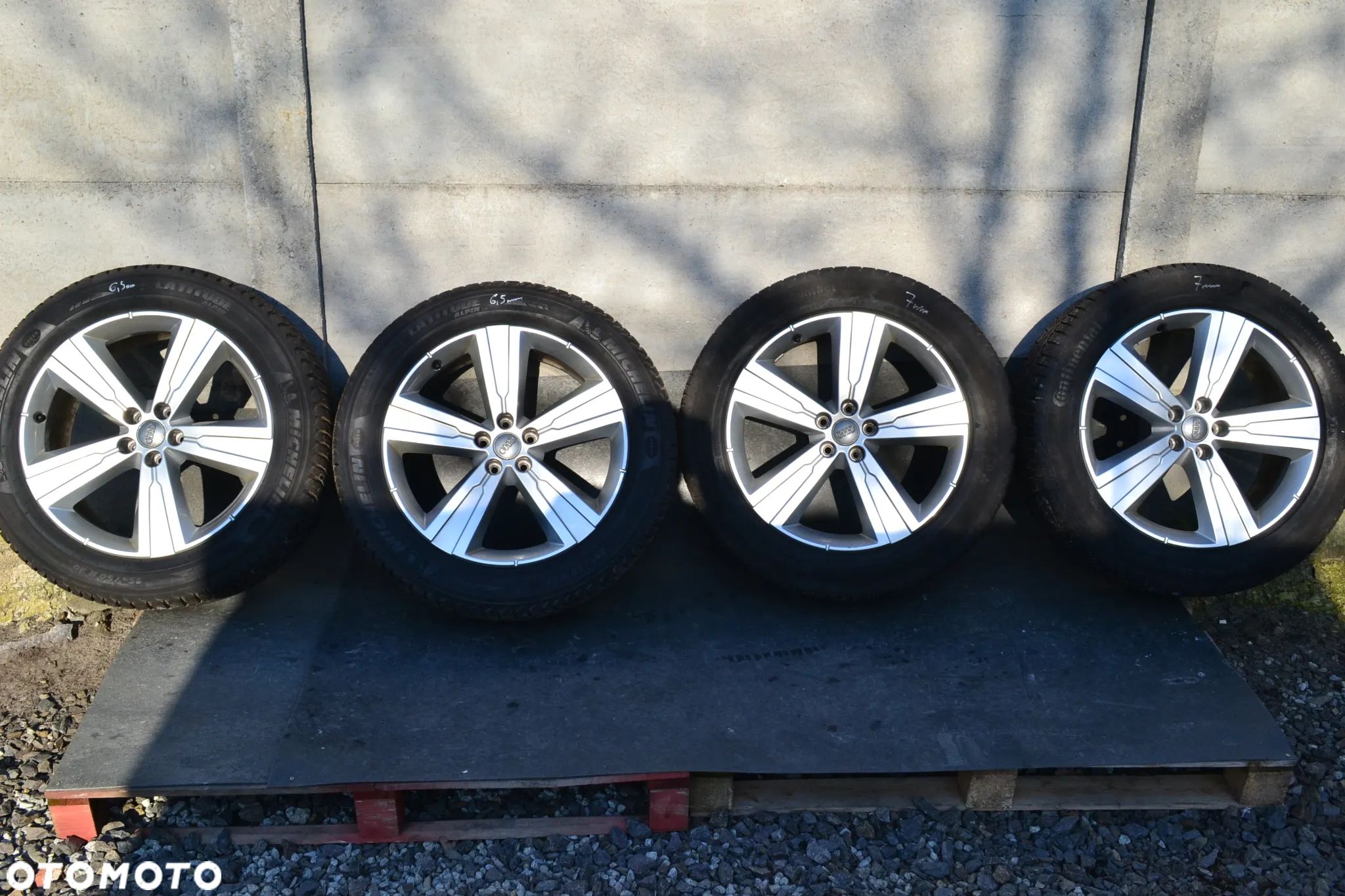 AUDI Q5 Q7 Q8 ALUFELGI FELGI ALUMINIOWE OPONY 8.0x20 ET28 5x112 - 1