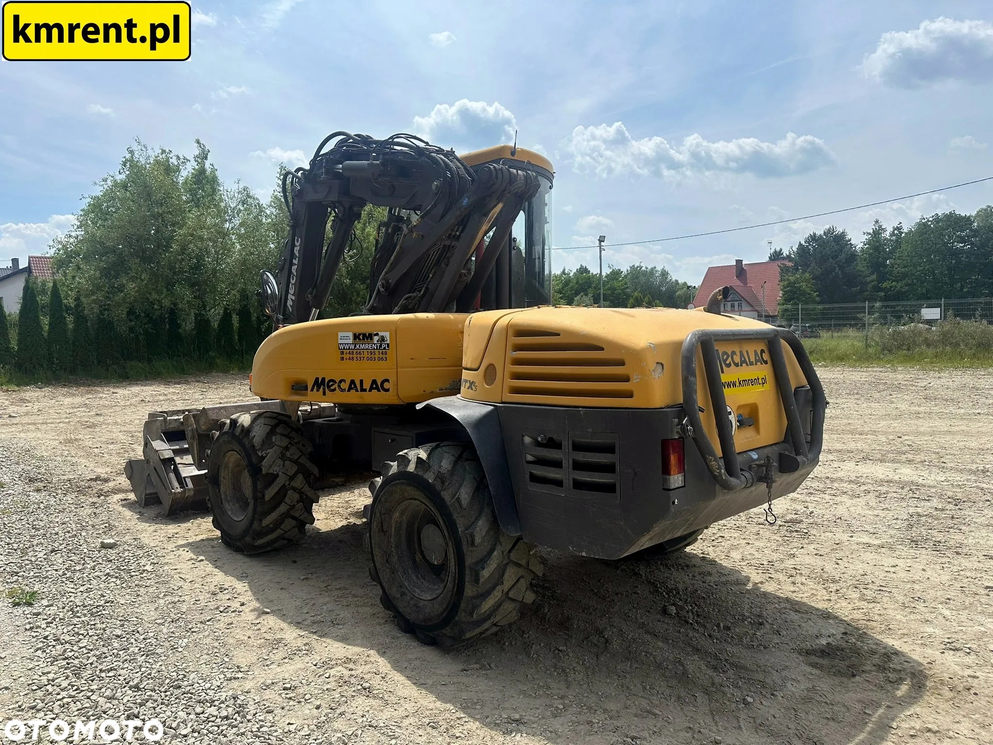 Mecalac 12 MTX KOPARKO-ŁADOWARKA 2014R. | MECALAC MSX MXT 714 - 4