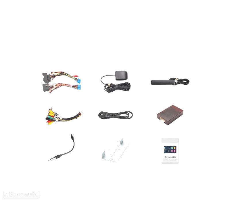 AUTO RÁDIO GPS ANDROID 12 PARA BMW X5 E53 99-03 - 3
