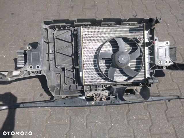 PAS PRZEDNI WZMOCNIENIE CZOŁOWE CHŁODNICA WENTYLATOR KOMPLETNY SKODA FABIA I 1.4 MPI 99-05 BEZ KLIMATYZACJI - 18