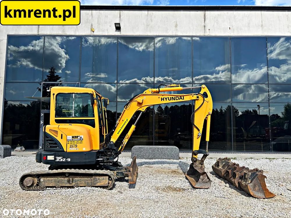 Hyundai ROBEX 35Z-9 MINI-KOPARKA 2015R. MTH: 3994 | JCB 8040 8050, 51, 55, VOLVO ECR 48 KOMATSU PC50, CAT 305, KUBOTA KV - 3