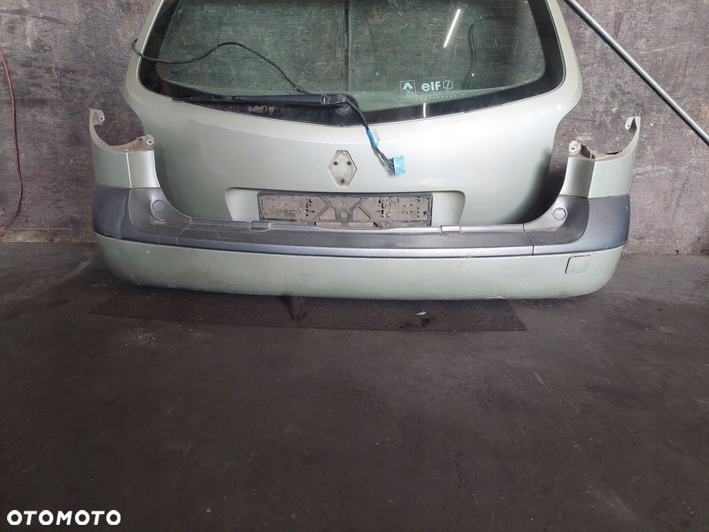 KOMPLETNY TYŁ KLAPA BAGAŻNIKA ZDERZAK TYŁ LAMPY LAGUNA II KOMBI NV190 - 4
