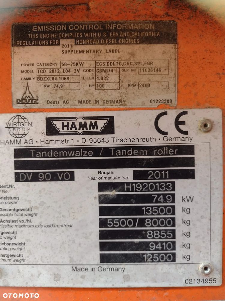 Hamm DV 90 VO - 6