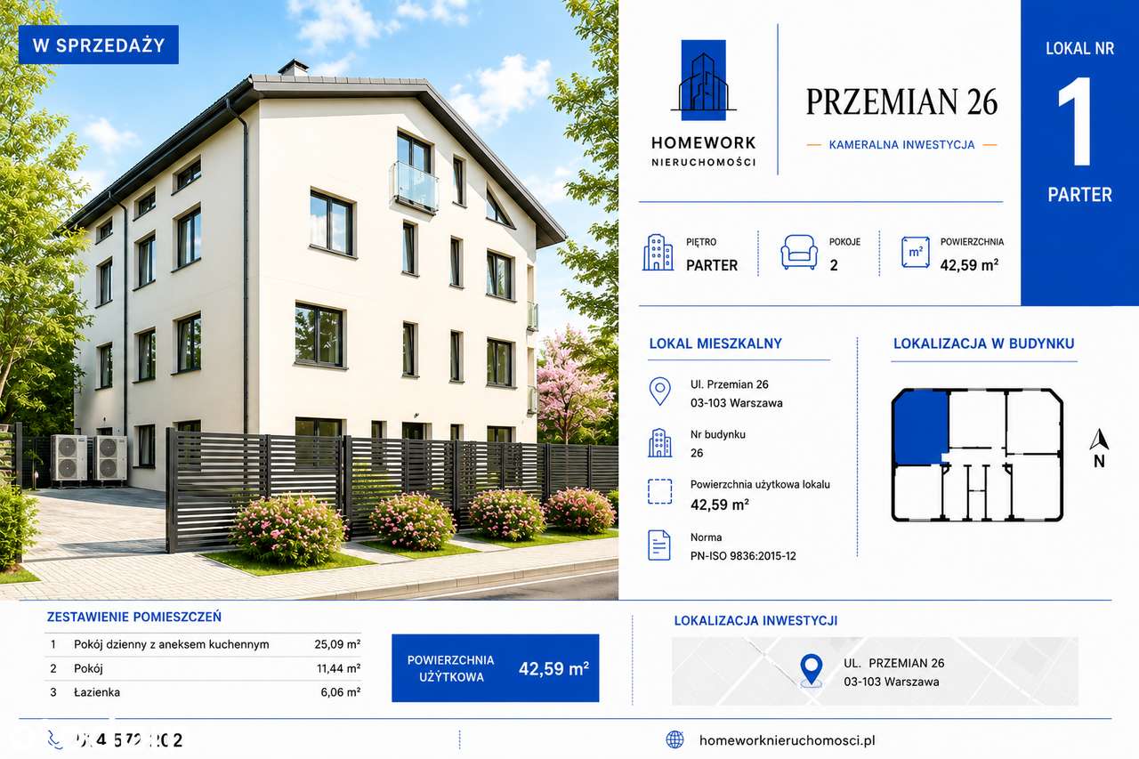 Kameralna inwestycja Białołeka ul.Przemian