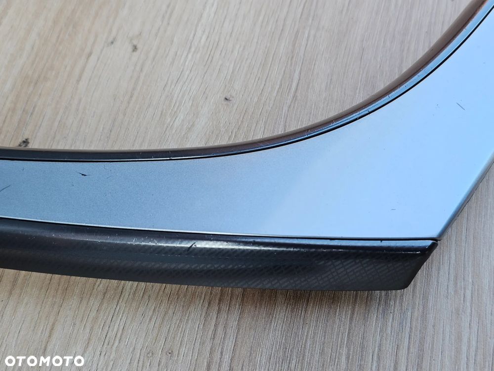 DEKORY DRZWI LISTWY RĄCZKI LEWY PRAWY PRZÓD OPEL ASTRA J SREBRO CARBON - 15