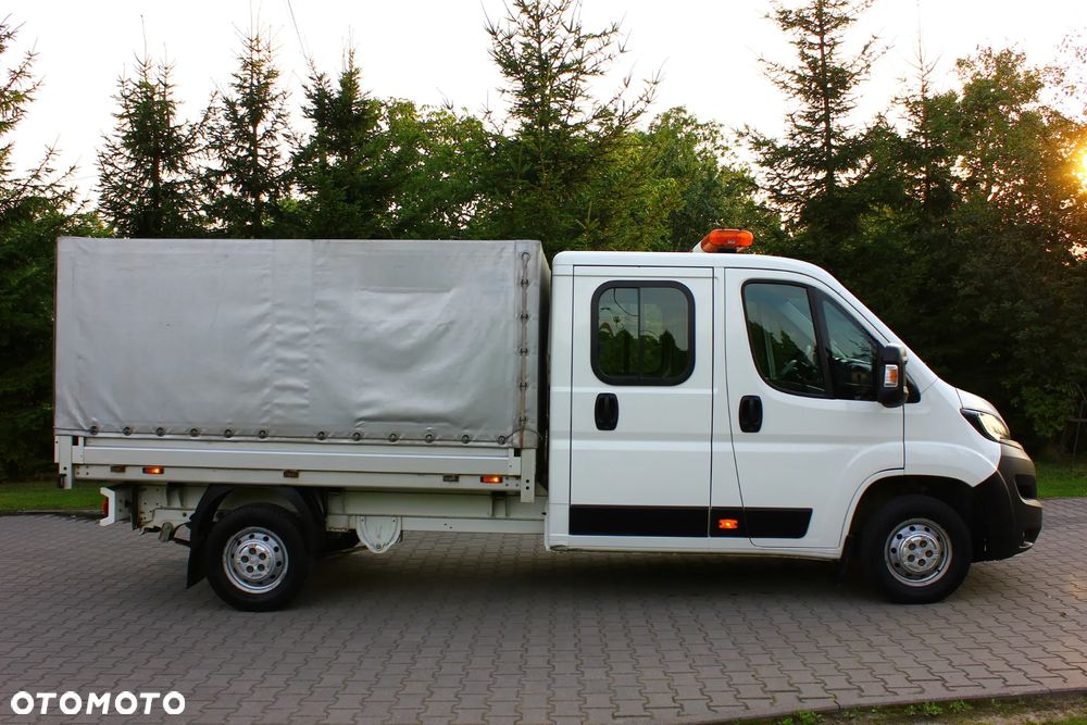 Peugeot BOXER 2.2 HDI 165KM BRYGADÓWKA 7 OSOBOWA +PAKA Z PLANDEKĄ - 12