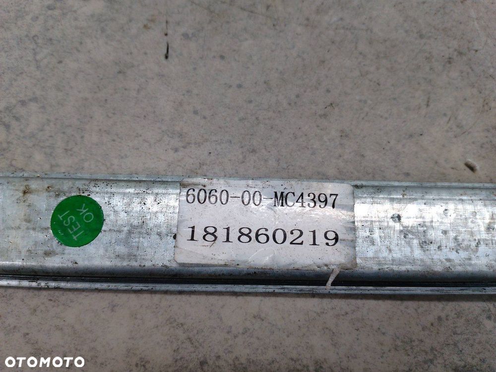 PODNOŚNIK SZYBY LEWY PRZÓD MERCEDES-BENZ VITO W639 6060-00-MC4397 - 4