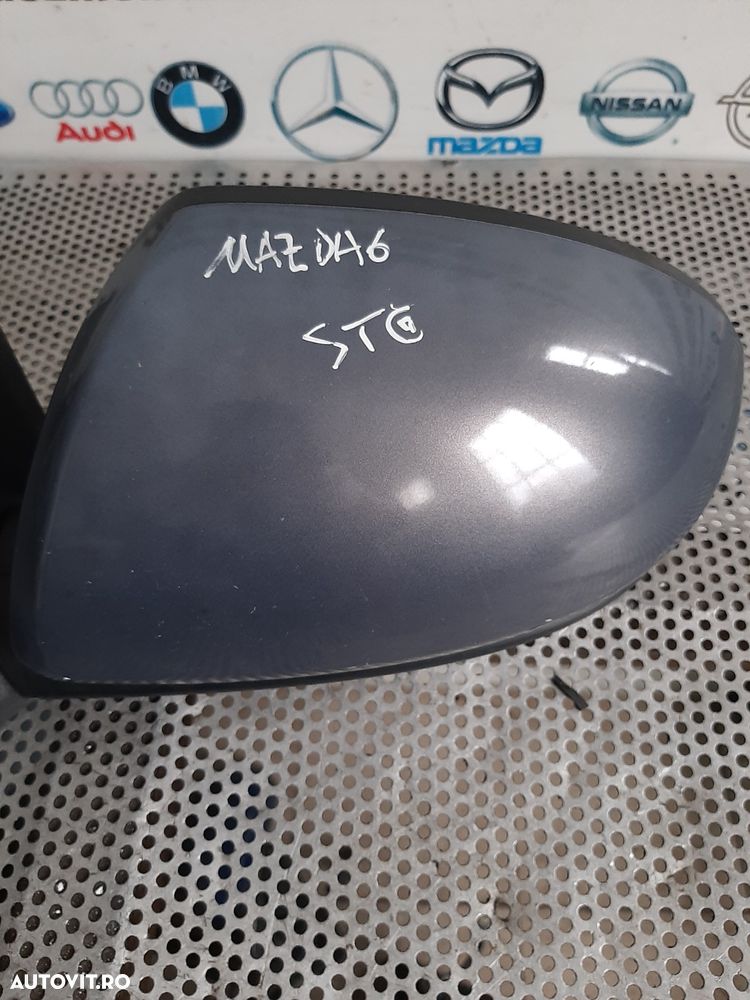 Oglinda Stanga Electrica Mazda 6 Facelift Dupa 2008 Volan Dreapta Vanduta De Firma Cu Garantie Livr - 5