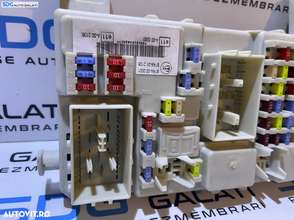 Tablou Panou Relee Sigurante Ford Focus 2 2004 - 2010 Cod 7M5T-14A073-DD 8M5T-14014-CNA [L7954] - 3