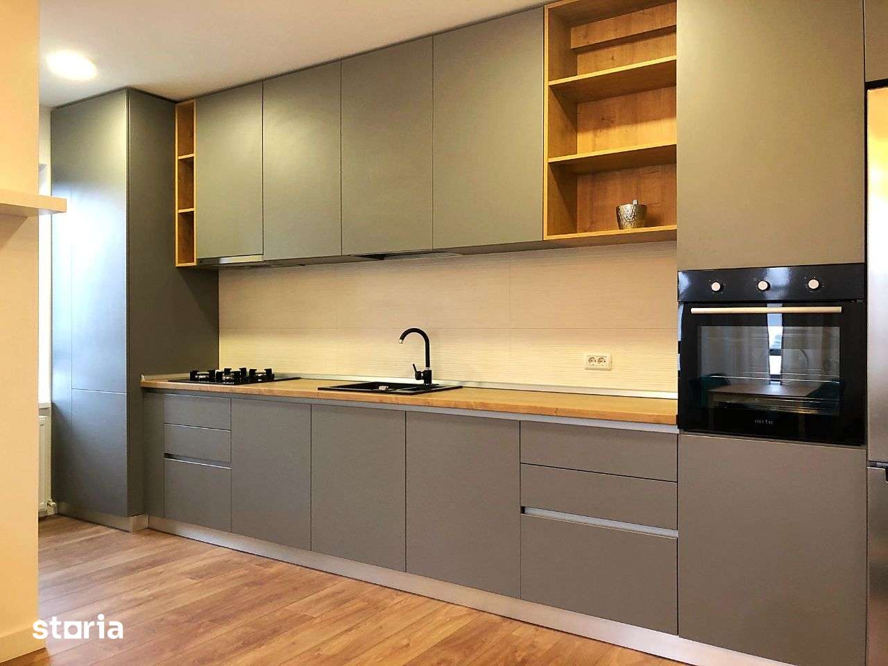 2 camere, mobila lux, bloc nou, Brancoveanu-Luica, direct proprietar — fotografia 1