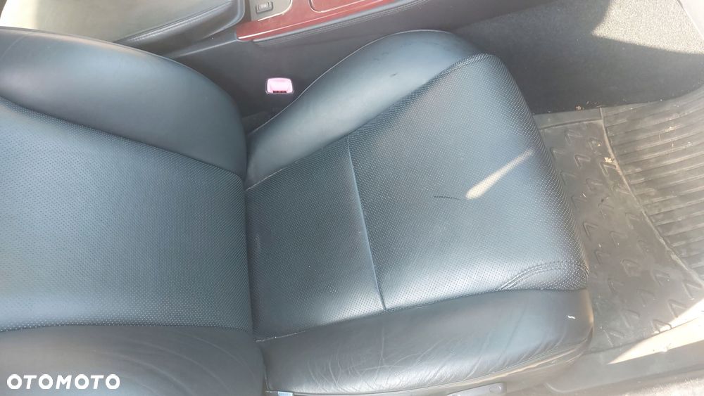 lexus gs 300 350 430 450h 05-12r fotel fotele kanapa skóra grzane europa - 8