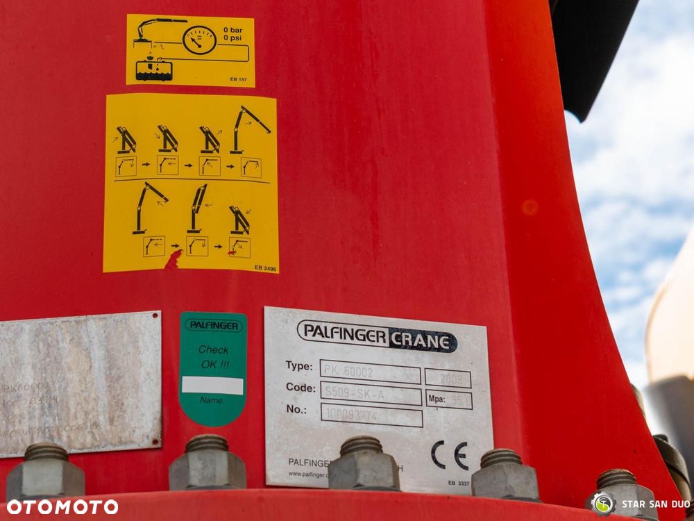 Renault KERAX 450 8x4 PALFINGER PK 60002 Żuraw HDS Wywrotka Wciągarka - 20