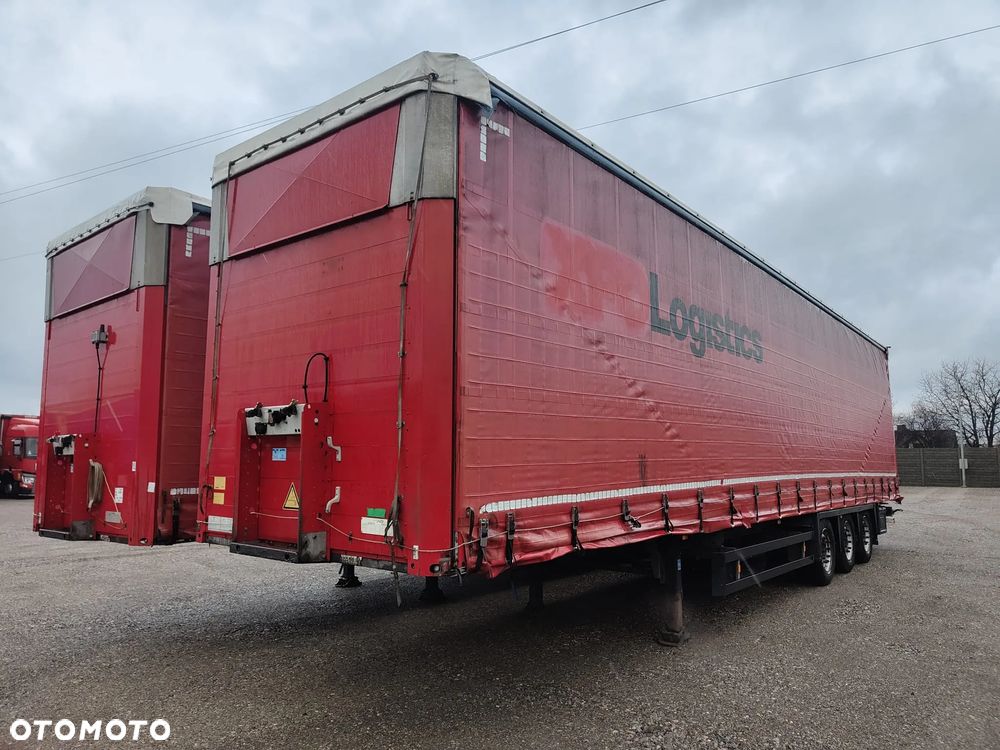 Schmitz Cargobull FIRANKA /  VARIOS / DACH REGULOWANY / 5 SZTUK / - 3