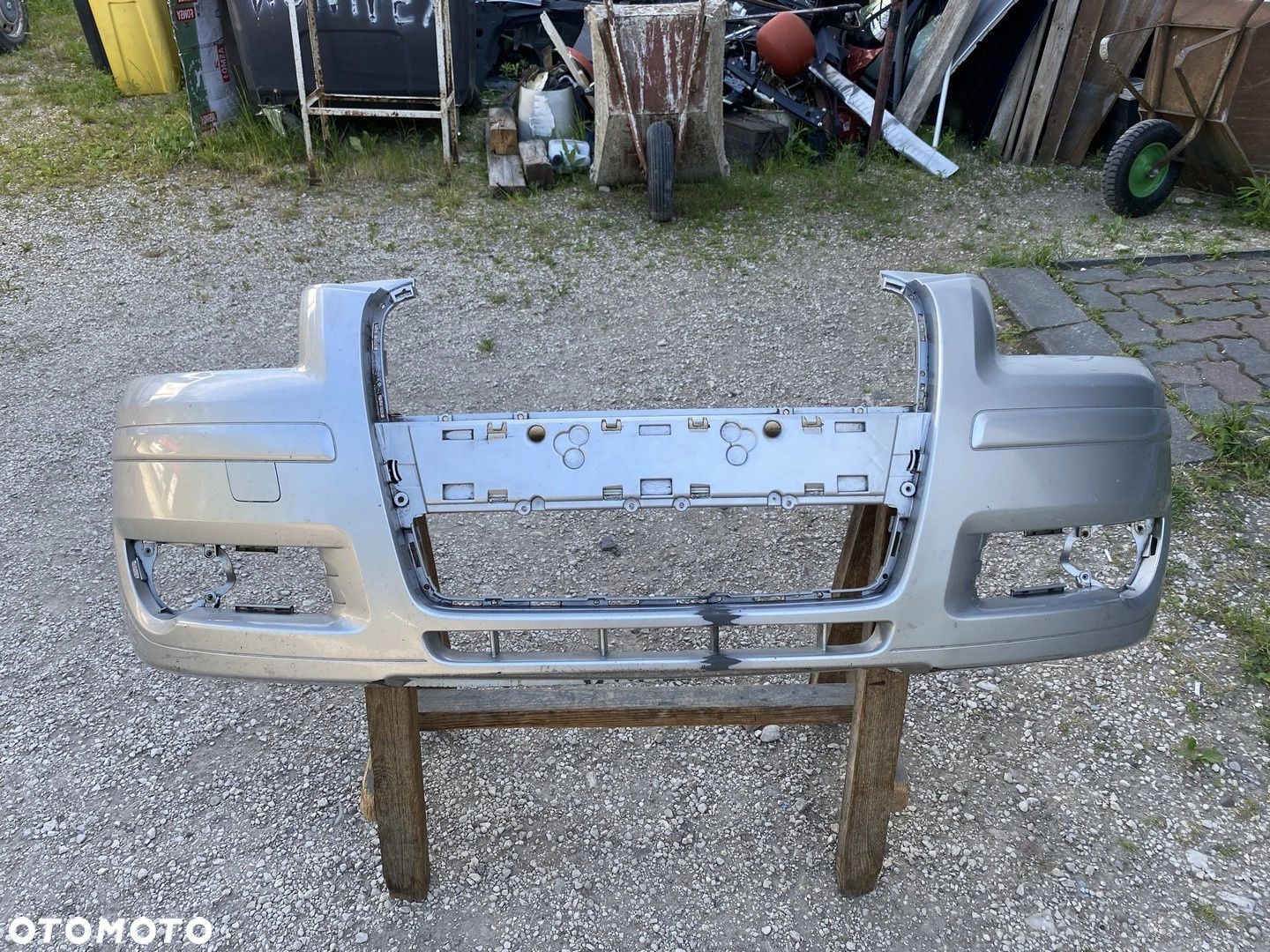 ZDERZAK PRZÓD PRZEDNI AUDI A3 8P 05- 8P4807437 SPORTBACK DUŻY GRILL - 1