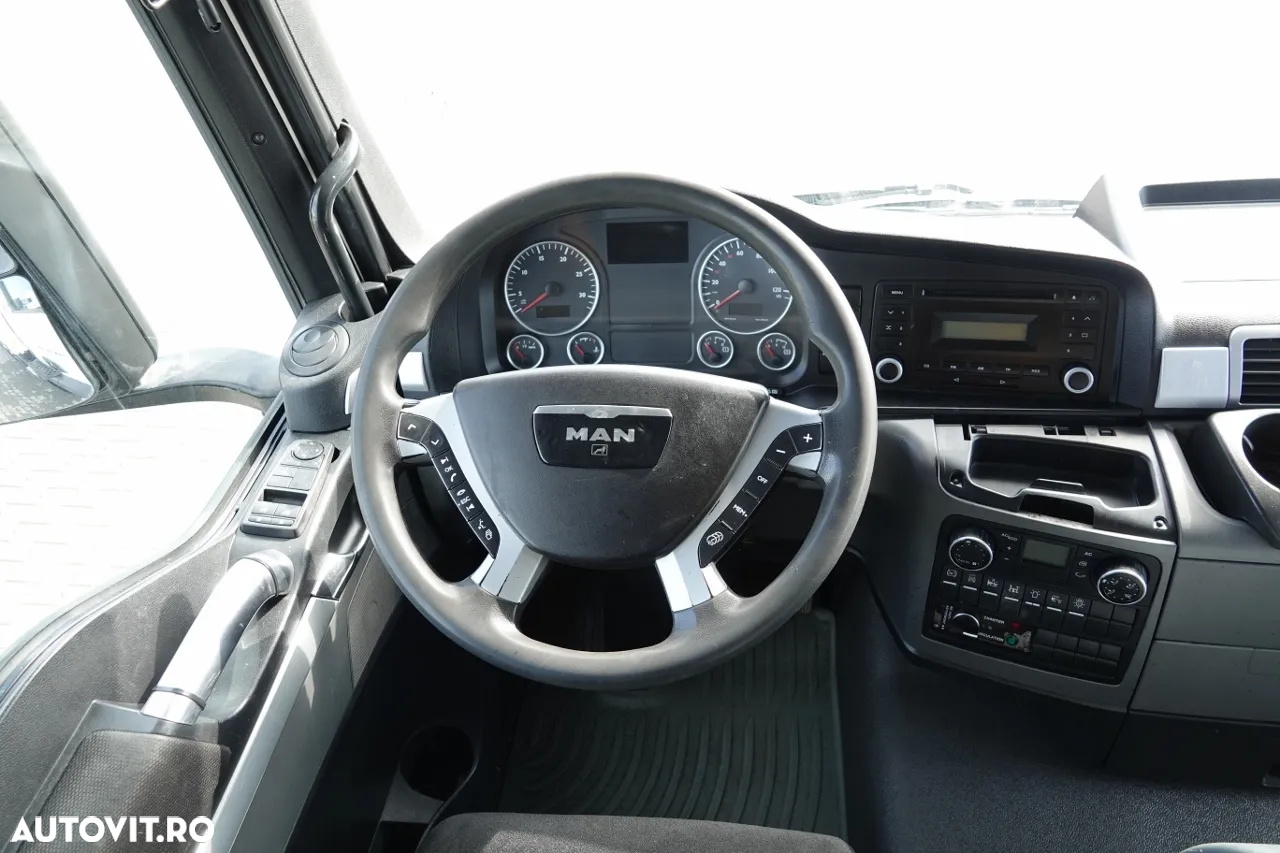 MAN TGS 35.400 / 8x4 / BASCULANTE / BORDMATIC / HYDROBOARD / ANVELOPE 100% - 28