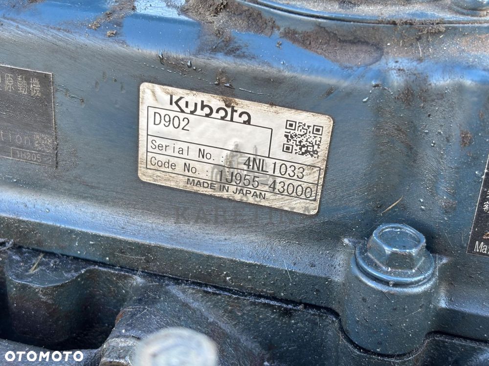 Kubota D902 D902-EF01 D902-K3A HKBXL.898KCB Silnik Słupek Pokrywa Blok Głowica Miska Tłok Klawiatura - 8