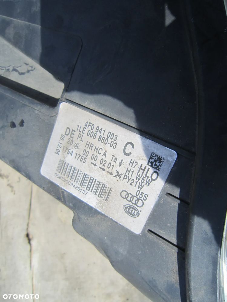 Lampa przód przednia lewa Audi A6 C6 4F0941003 Anglik - 3
