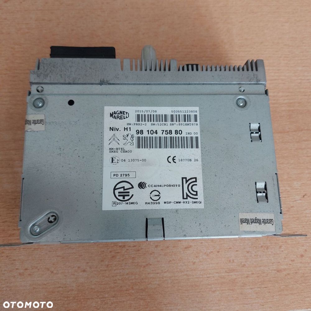 PEUGEOT 308 radio nawigacja 9810475880 - 1