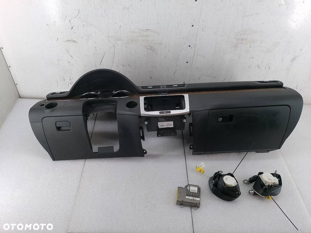 DESKA ROZDZIELCZA,KONSOLA PODUSZKI SENSOR PASY VW PASSAT B7 3C1857003QT - 2
