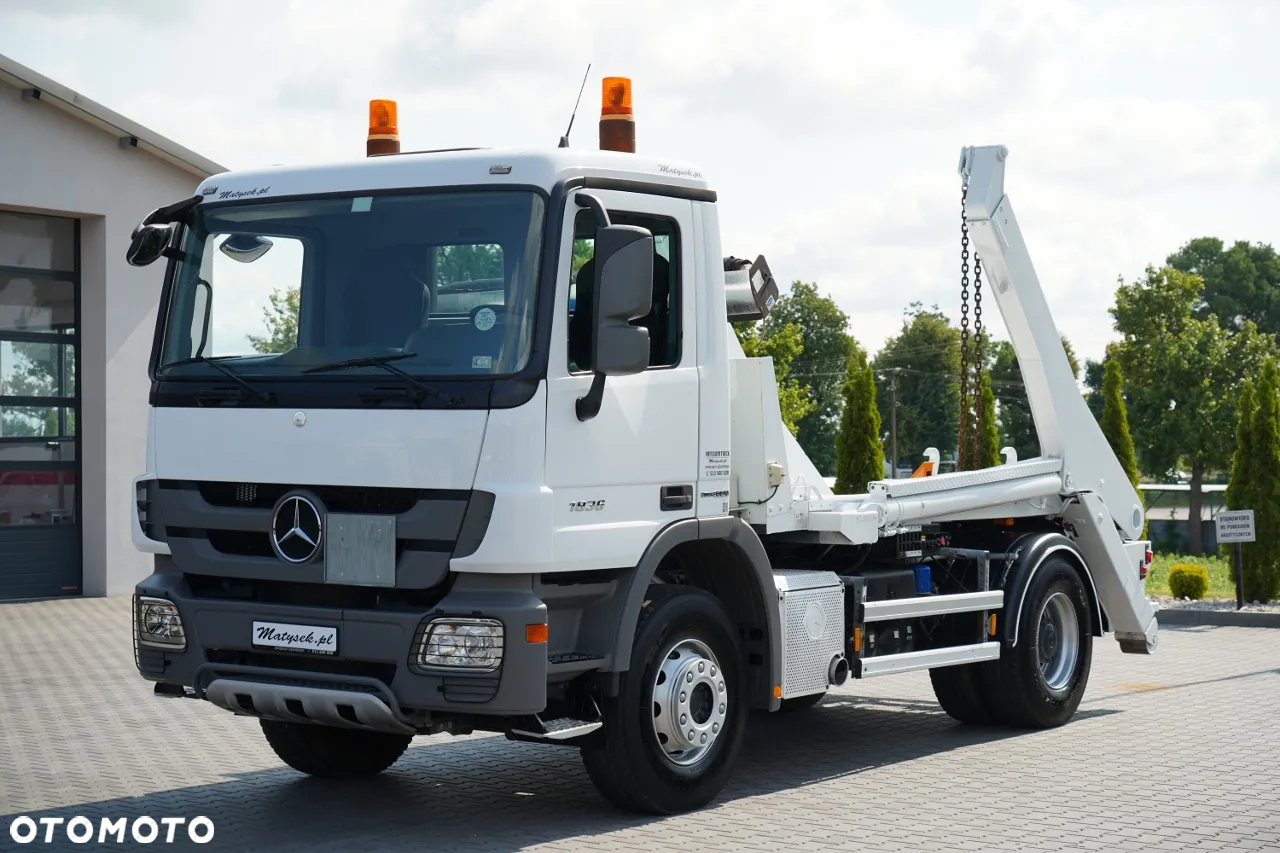 Mercedes-Benz ACTROS  1836 / 4X2 / BRAMOWIEC / PALFINGER M12T / EURO 6 / SPROWADZONY - 2