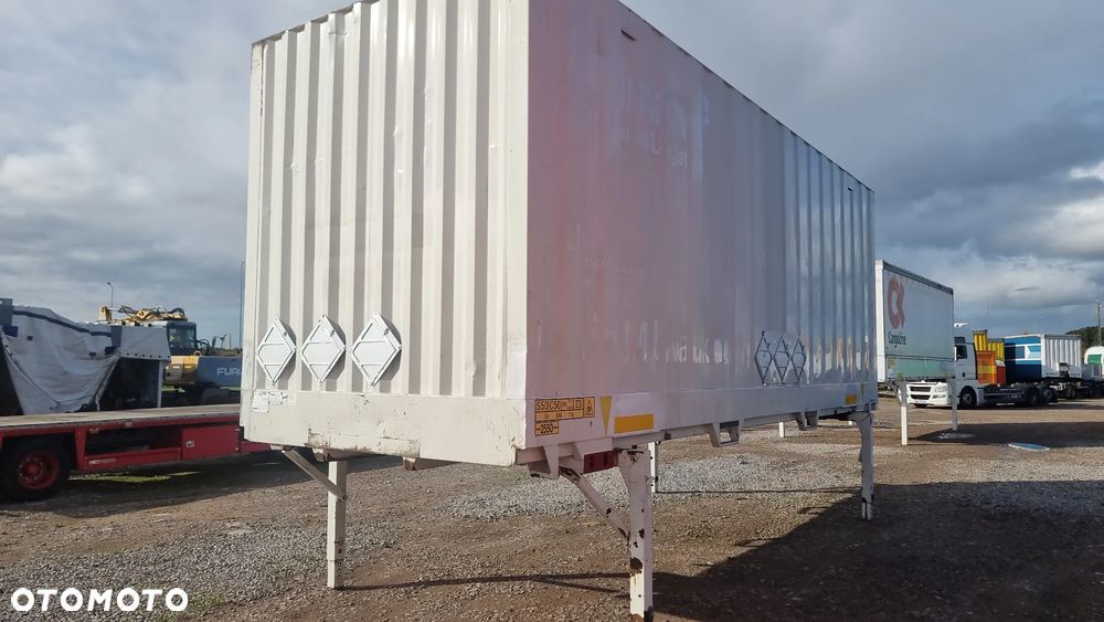 Krone 13.500zł netto 5x KONTENER ZABUDOWA BDF 7.45m STALOWY ZAMYKANY ROLETĄ MOŻLIWOŚĆ TRANSPORTU ST.BDB - 2