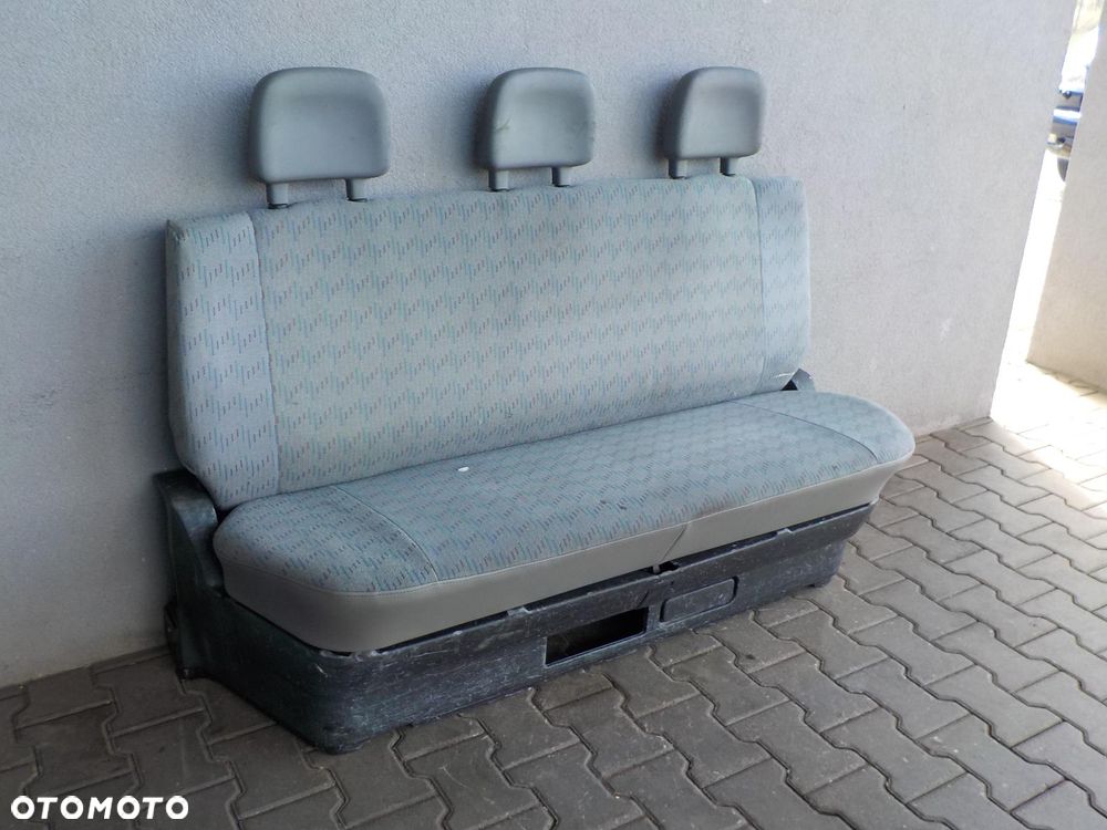 VW T4 DOKA DUBELKABINA FOTEL KANAPA ŁAWKA TYŁ - 1