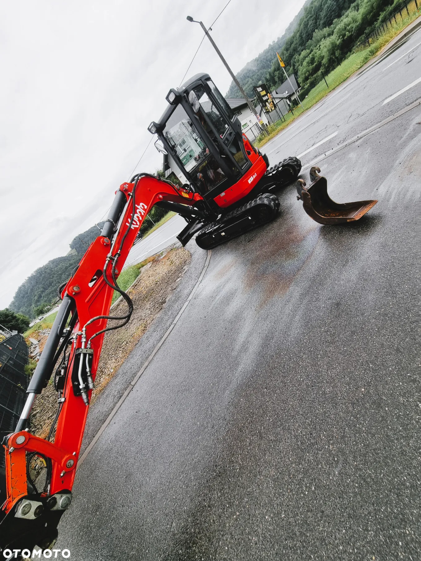 Kubota U35 koparka 3,7 tony 2016r 3sekcje zamki na tłokach  z Norwegi JakNowa 1650h - 19