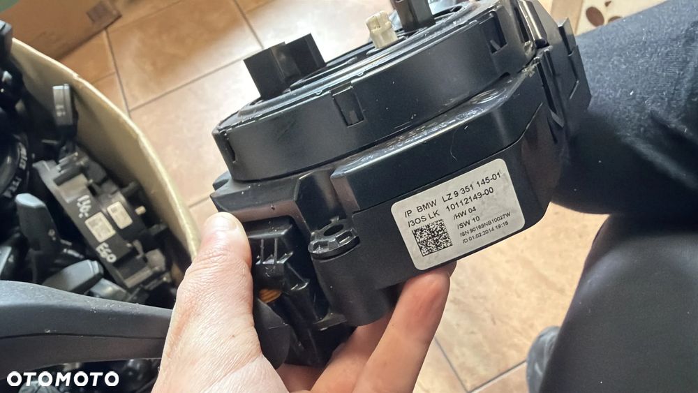 BMW F22 F32 F30 F33 PAJĄK TAŚMA MANETKI PRZEŁĄCZNIK ZESPOLONY 9351145 - 3