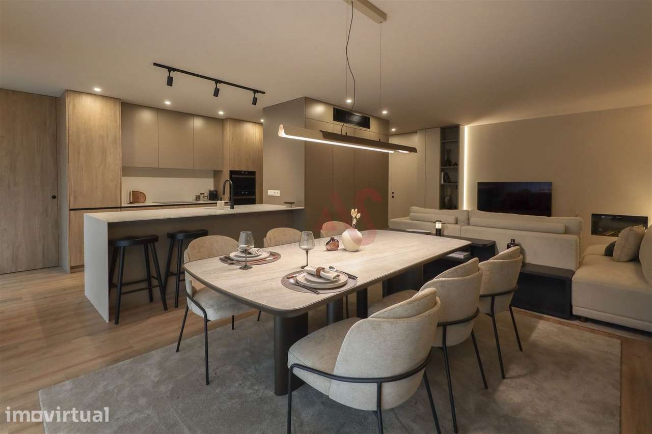 Apartamento T3 Novo no Empreedimento Vess Living na Costa em Guimarães - Grande imagem: 2/30