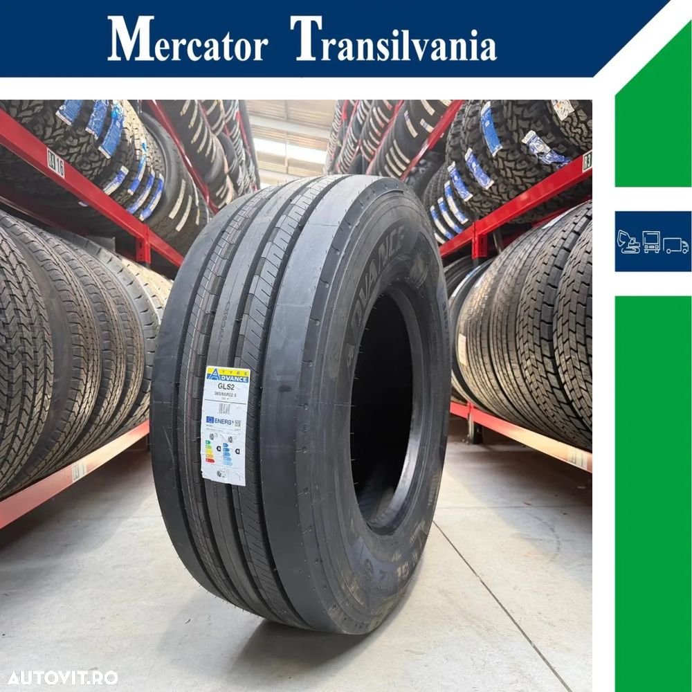 Anvelopa NOUA 385/65R22.5 Advance GL-S2, M+S*, ATS Autostrada, Directie, 164K/B/B/71dB(B) - 1