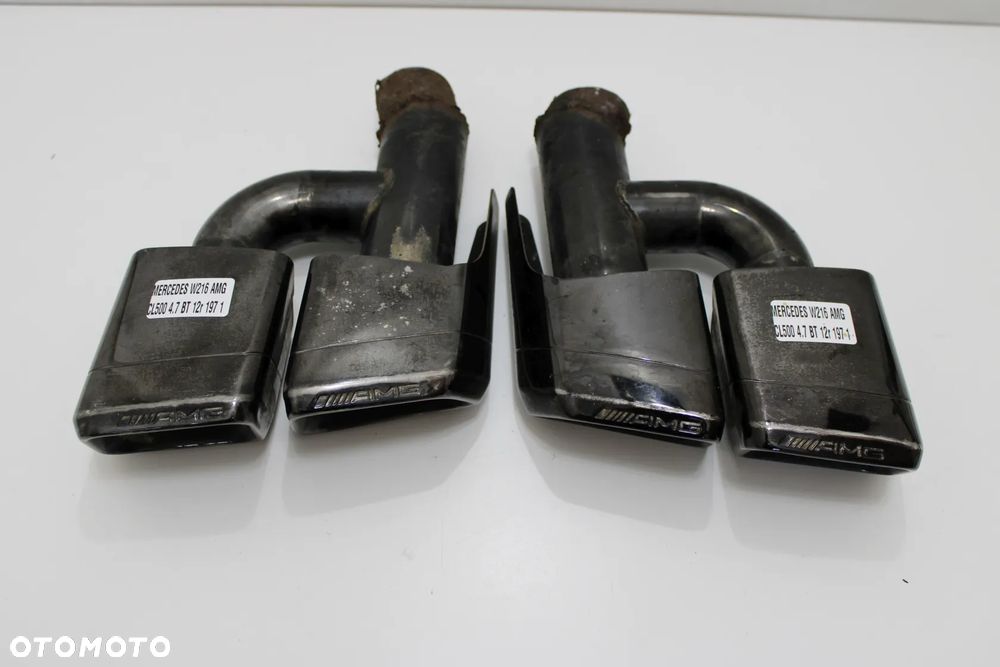 2x Końcówka końcówki wydechu AMG OE Mercedes CL W216 C216 Lift - 18