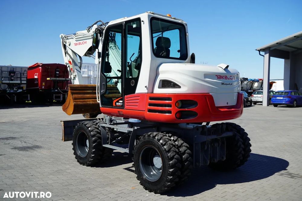 Takeuchi TB 295 W / EXCAVATOR PE ROȚI / 2016 / - 12