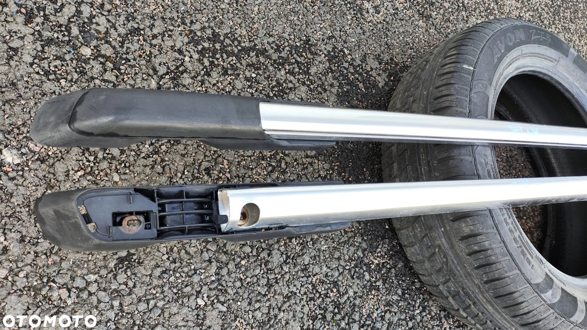 RELINGI DACHOWE KOMPLET JEEP GRAND CHEROKEE III 3 WK WH - 2