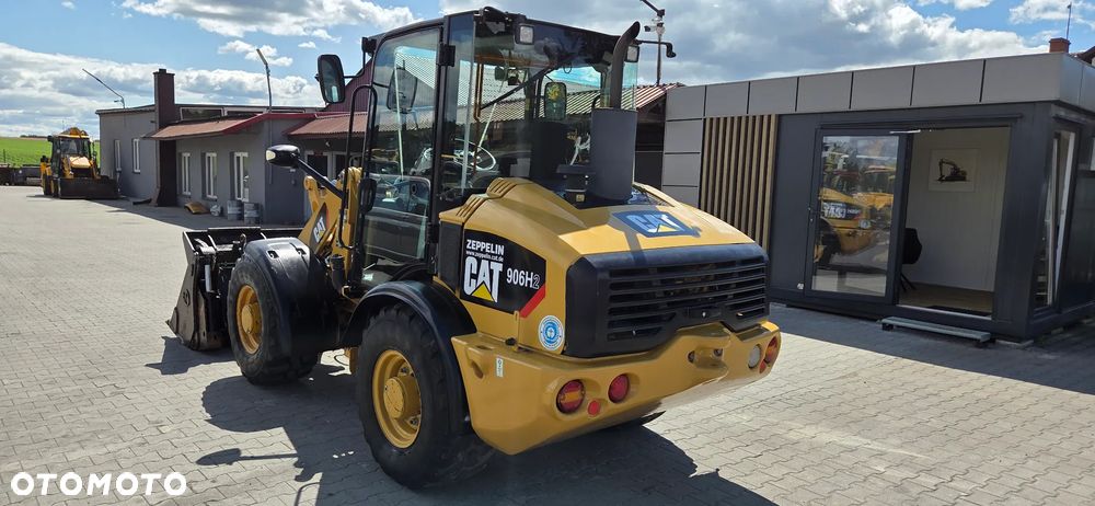 Caterpillar <<Ładowarka CAT 906H2, tylko 2900Mtg pełny serwis CAT,szczęka+widły,z Niemiec>>>> - 8