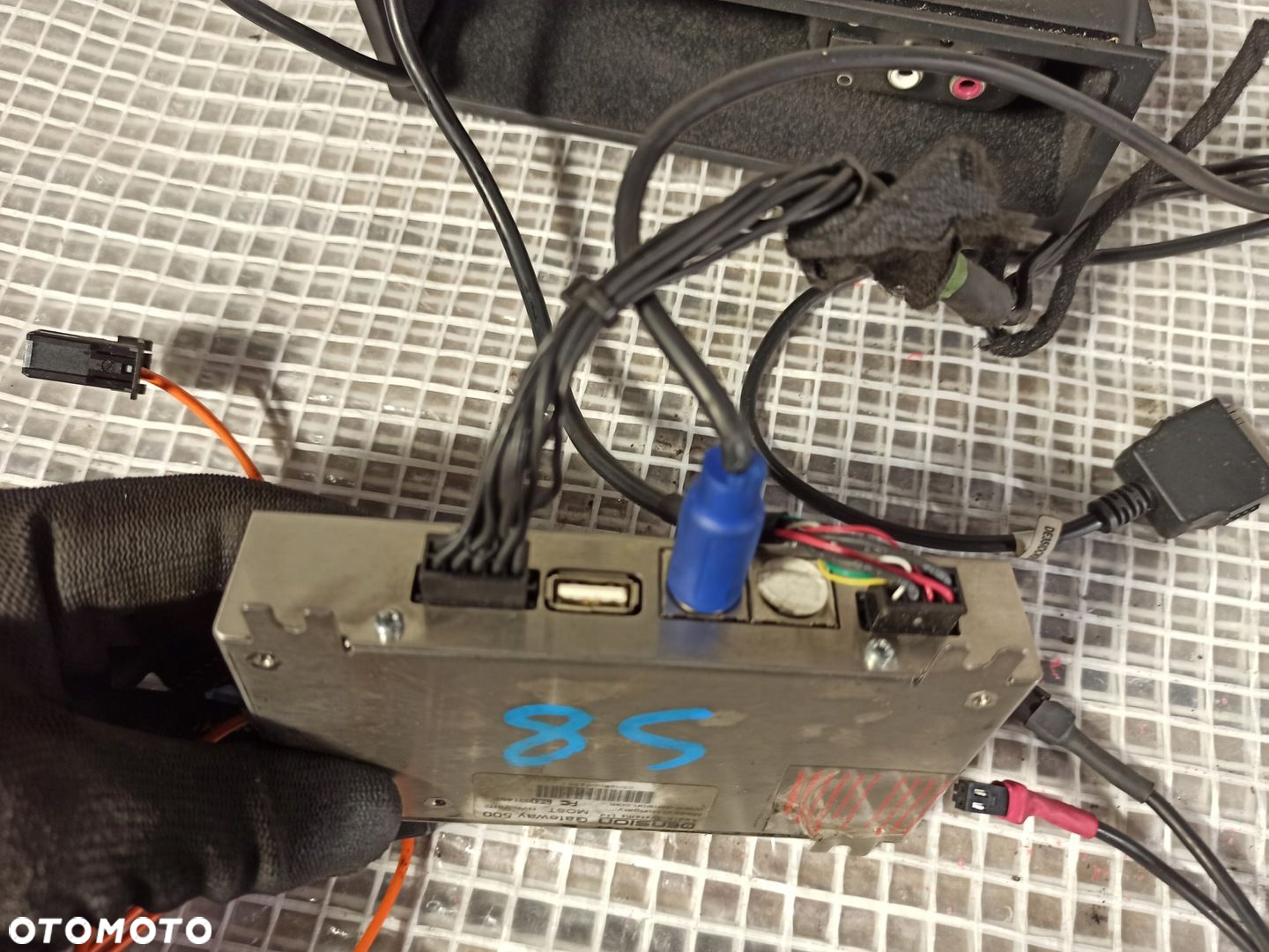 AUDI A8 D3 4E0 S8 DENSION GATEWAY 500 EMULATOR MMI AMI KABLE KOMPLET - 8