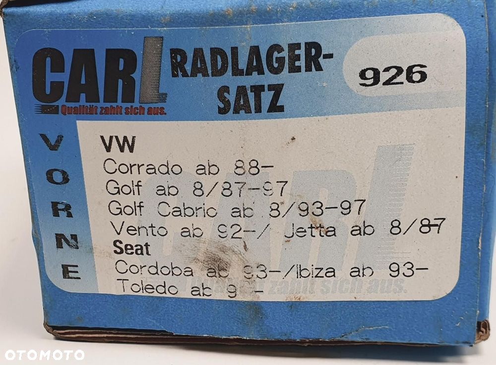 ZESTAW ŁOŻYSKA KOŁA VW GOLF II III SEAT CORDOBA I - 6