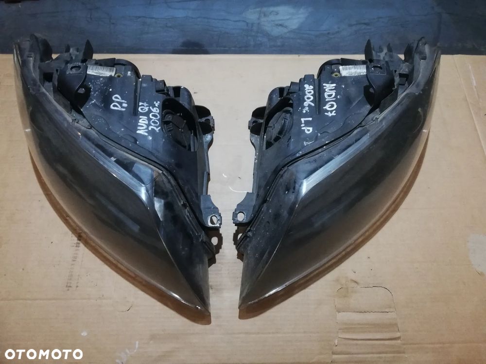 KOMPLET 2X REFLEKTOR LAMPA LEWA PRAWA PRZÓD PRZEDNIA AUDI Q7 4L 4L0941003K 4L0941004K - 1