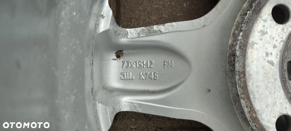 FELGI ALUMNIOWE WOLF 4x108 7Jx15 CALI ET40 INTRA fi 63,3 FORD ESCORT SIERA FOCUS FIESTA KOMPLET 4 SZTUKI - 8