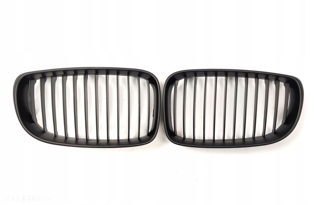 Atrapa Grill Nerki kp Tuning Black Mat Bmw 1 e81 e82 e87 e88 Lift 2007-2013 - 2