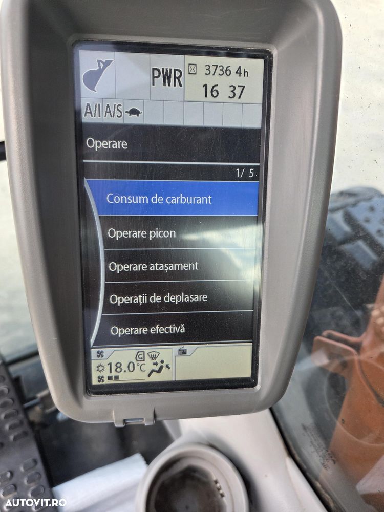 Hitachi ZX135US-6, 16t,2019, 3.736h, ROTIRE IN GABARIT, LAMA, 2 inst hidr pe brate, PADURI NOI, consum mediu 9,5l/h, Gresare automata, CUPLA RAPIDA +CUPE EXCARE+Cupa taluz, latime 2,5m, Camere spate si laterale, posibil leasing 3 ani, PROMOTIE 86.900 EUR+Tva - 28