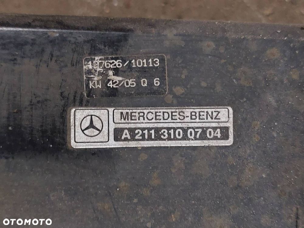 HAK HOLOWNICZY + TABLICZKA + WIĄZKA MERCEDES W211 E KLASA KOMBI A2113100704 - 6