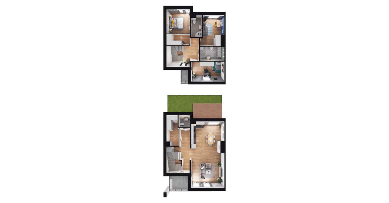 4-pokojowy dom 160m2 + taras Bezpośrednio - Pełny obrazek: 3/10