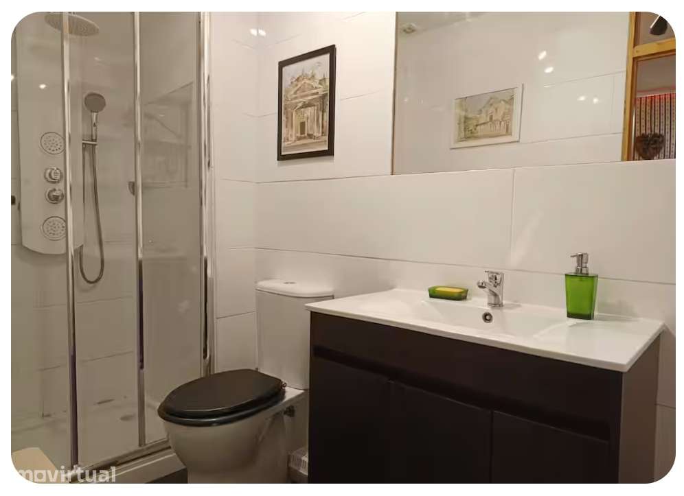 Alugo estudio, c quarto, localização central (SM Maior) p 18m em Nov. - Grande imagem: 5/8