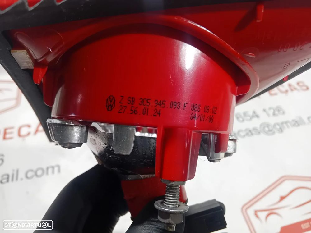 Farolim Trás Traseiro Mala Esquerdo Passat B6 ZSB3C5945093F Original - 5