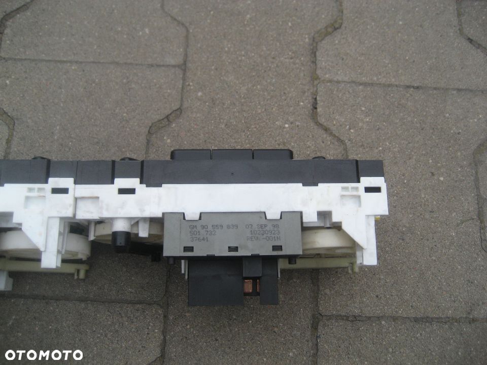 opel astra ii 2 g panel klimatyzacji ogrzewania 90559839 - 4