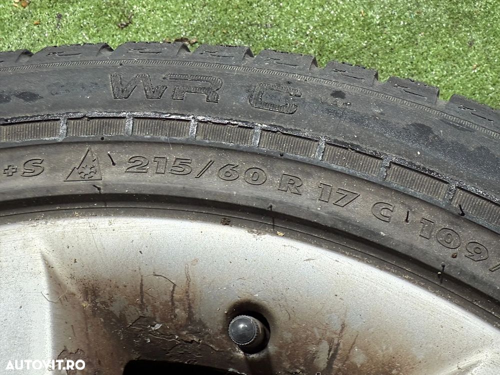 JANTE MERCEDES BENZ R17 / 5x112 / VITO / 215/60 R17 C109 / A6394011902 /  + CAUCIUCURI (2 BUCATi) - 6
