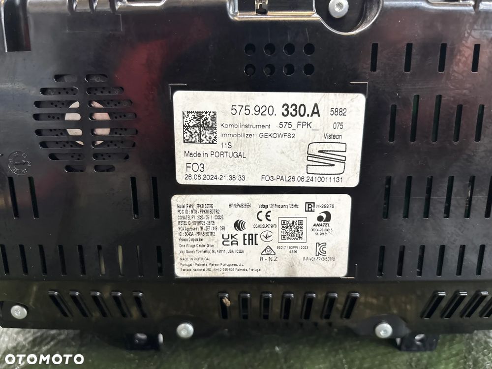 Seat Ateca Cupra  licznik zegar virtual 575920330A - 4