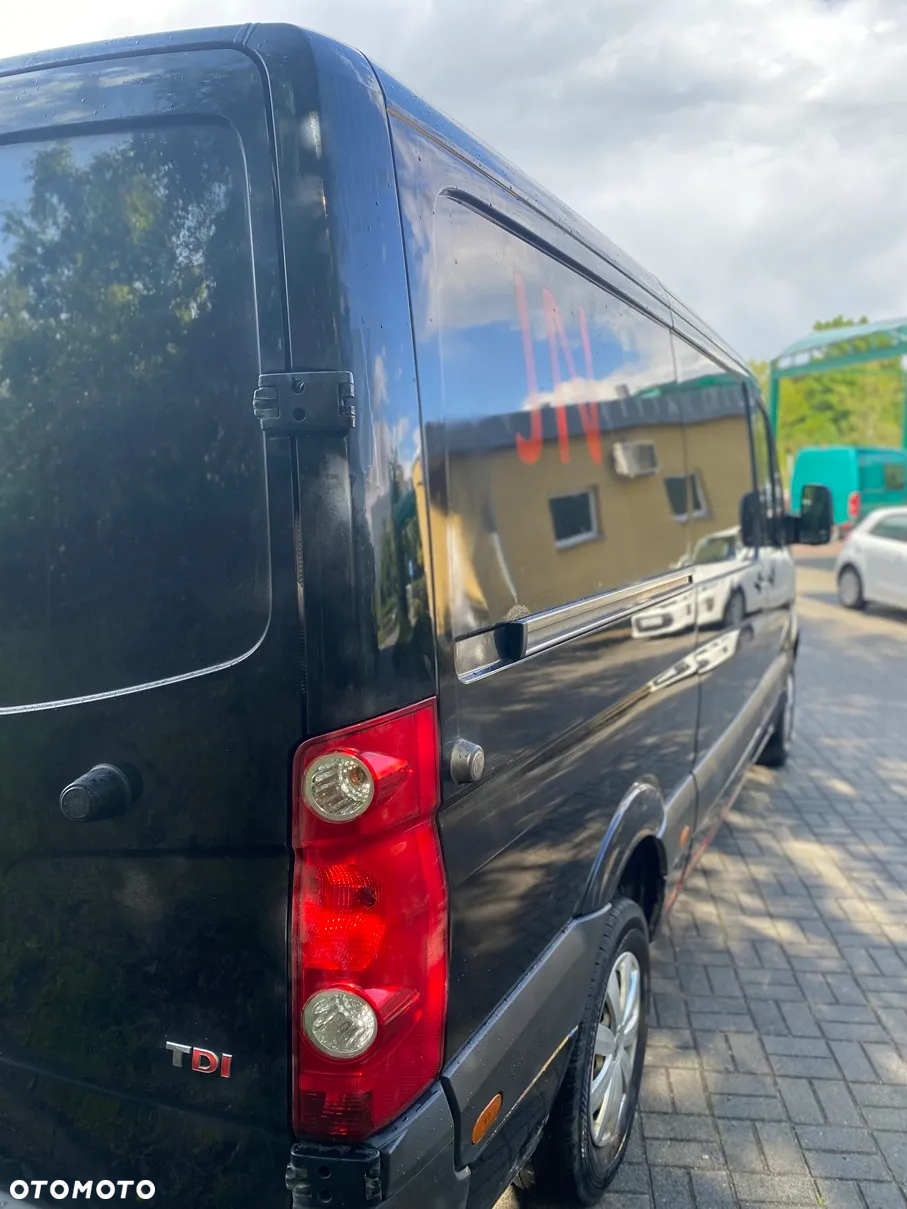 Volkswagen Crafter 2.0 Tdi 160KM Sredniak 3,3m Klima Czarny 2015/2016 Super Stan - 9
